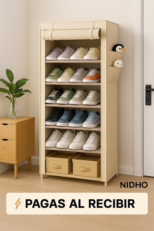 Organizador de Zapatos 9 Niveles – ¡Maximiza tu espacio con elegancia!