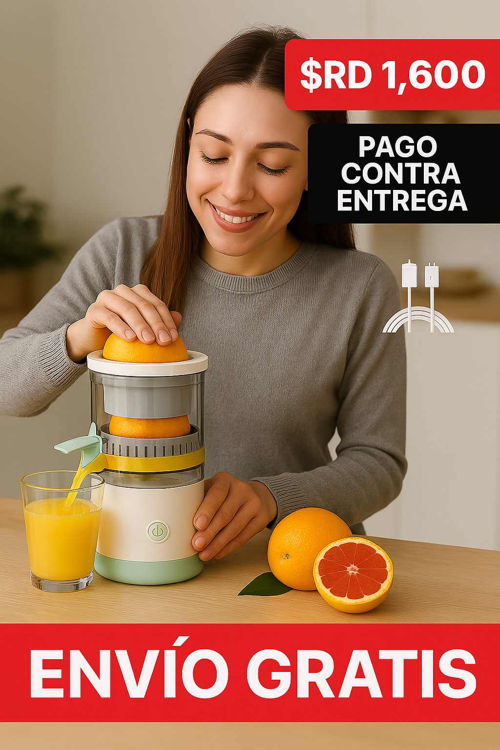 Exprimidora de Jugos Portátil
