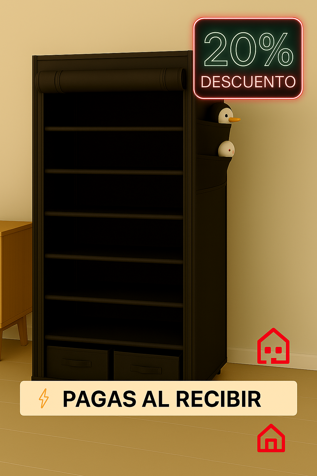 Organizador de Zapatos 9 Niveles – ¡Maximiza tu espacio con elegancia!