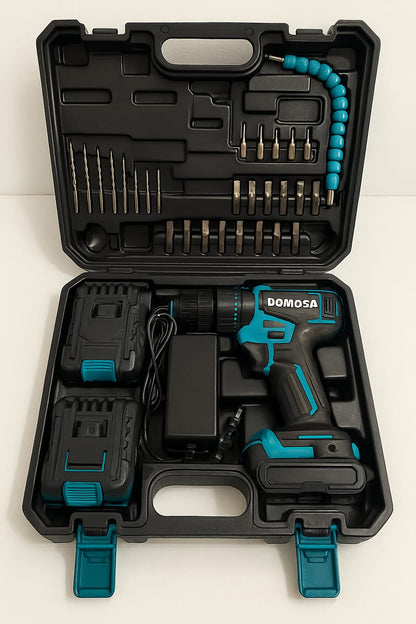 🛠️ Set de Taladro JBN-13 con 2 Baterías Recargables ⚡