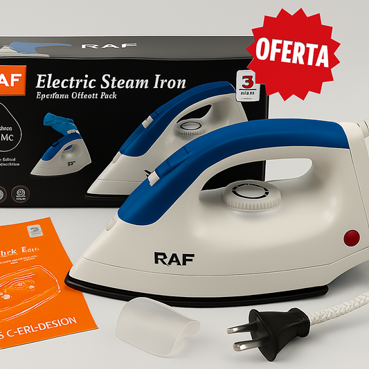 PLANCHA RAF     Profesional y práctica. Tu ropa, impecable. Tu estilo, intacto.