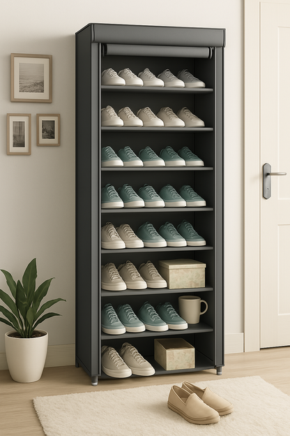 ORGANIZADOR DE ZAPATOS 9 NIVELES     🧡  Organiza tu calzado con elegancia y funcionalidad