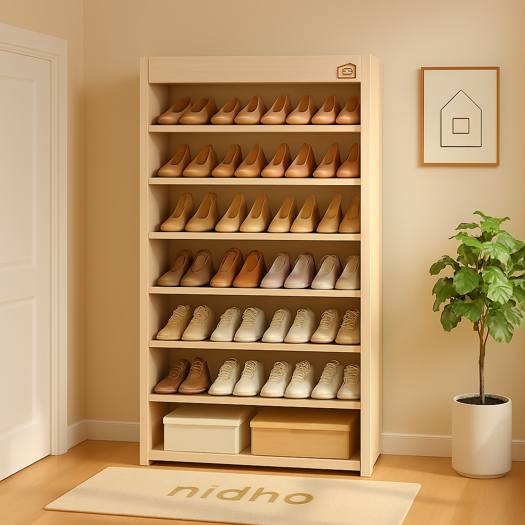 ORGANIZADOR DE ZAPATOS 9 NIVELES     🧡  Organiza tu calzado con elegancia y funcionalidad
