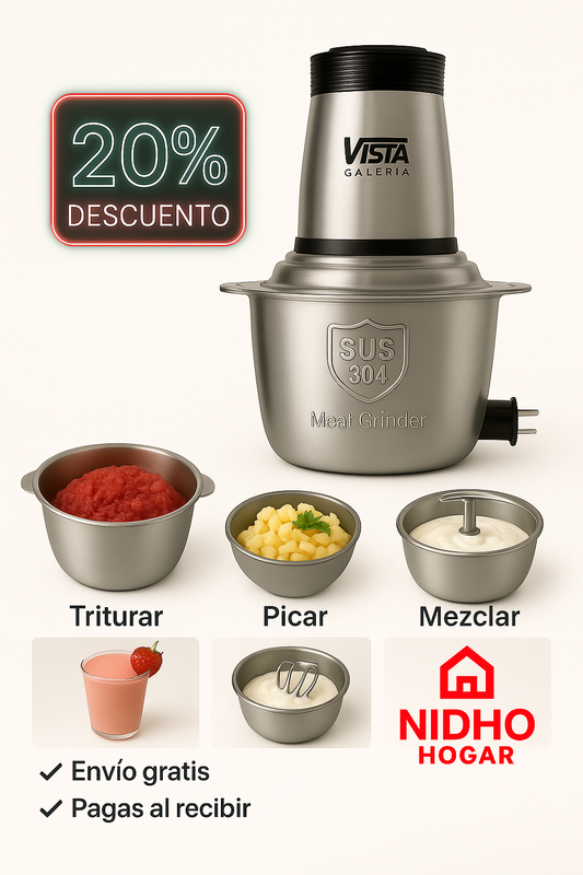 TRITURADOR DE ALIMENTOS VISTA VGM-309